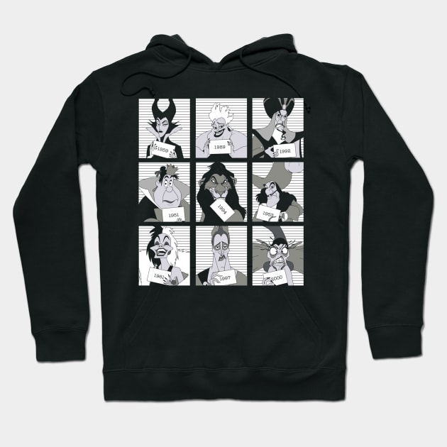 Villains Jail Hoodie by Edwoody